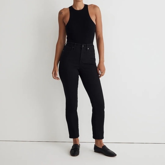 Madewell Denim - Madewell Women's Black Straight Leg Jeans